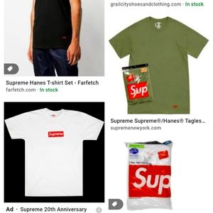 Looking to trade for Supreme Hanes